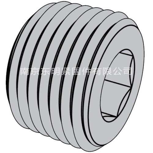 QC/T 378 - 2013 內(nèi)六角錐形螺塞 NPT螺紋